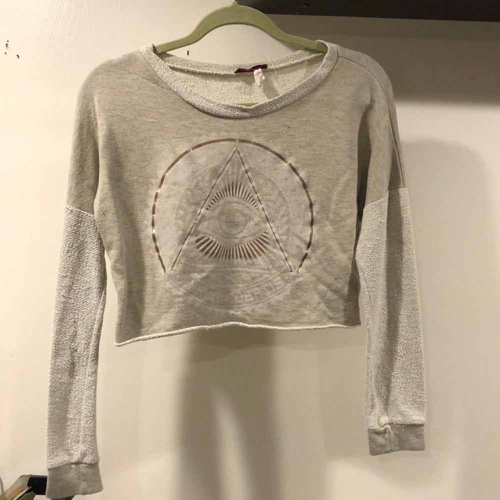 Cropped sweater